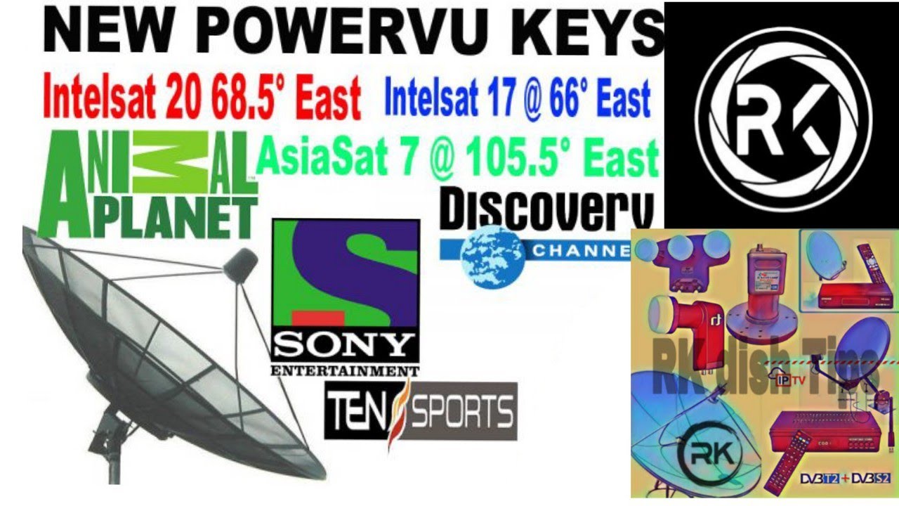 68.5 E Powervu Keys New